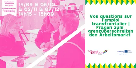 Vos questions emploi | Ihre Fragen zum Arbeitsmarkt