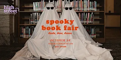 Spooky Book Fair - 21+ Event