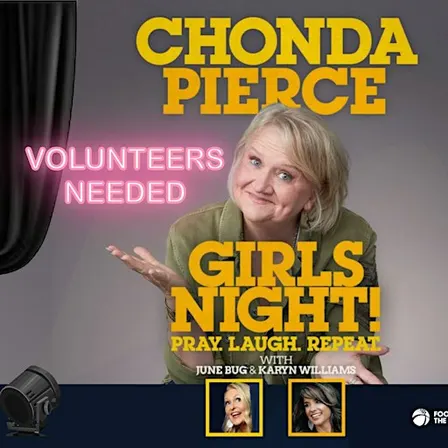 FH VOLUNTEER - Chonda Pierce Tour / Lancaster, OH