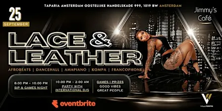 LACE & LEATHER – Amsterdam Edition  Friday, 25 September 2026