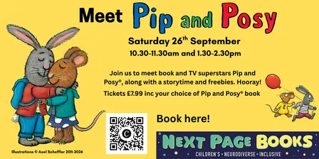 Meet Pip and Posy® - as seen on TV and in books!