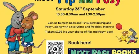 Meet Pip and Posy® - as seen on TV and in books!