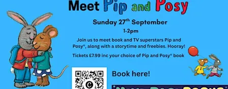 Meet Pip and Posy® - as seen on TV and in books!