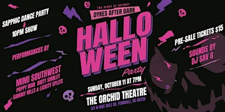 Dykes After Dark! | Sapphic Halloween Party