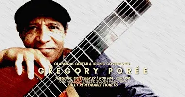 Classical Guitar & Iconic Covers with Gregory Porée