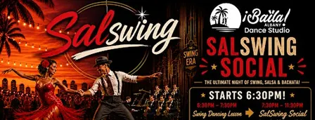 SalSwing Thursdays | Swing, Salsa & Bachata Lesson + Social