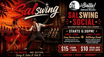 SalSwing Thursdays | Swing, Salsa & Bachata Lesson + Social