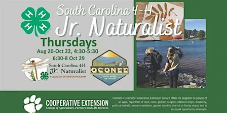 2026 Oconee Area Junior Naturalist Program