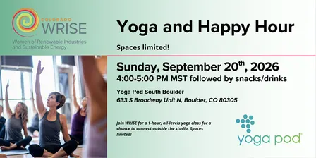WRISE CO Yoga and Happy Hour
