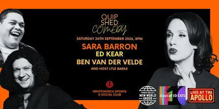 Quip Shed Comedy Night at Whitchurch Sports & Social Club WSSC