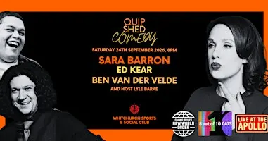 Quip Shed Comedy Night at Whitchurch Sports & Social Club WSSC