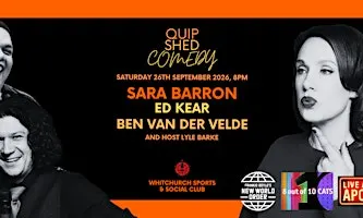Quip Shed Comedy Night at Whitchurch Sports & Social Club WSSC