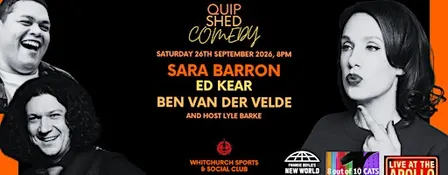 Quip Shed Comedy Night at Whitchurch Sports & Social Club WSSC