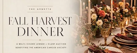 Fall Harvest Dinner at The Arnette