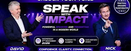 Unlock Your Voice Masterclass - Chelmsford