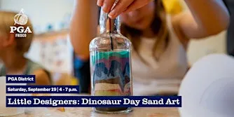 Little Designers: Dinosaur Day Sand Art