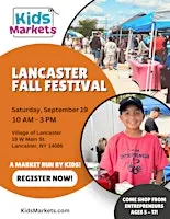 Kids Markets at Lancaster Fall Festival