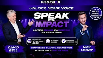 Unlock Your Voice Masterclass - Cambridge
