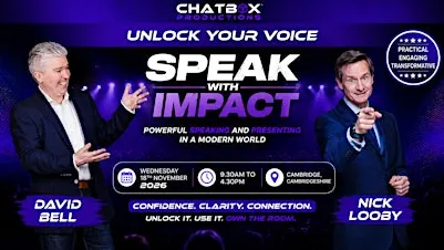 Unlock Your Voice Masterclass - Cambridge