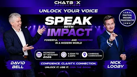 Unlock Your Voice Masterclass - Cambridge