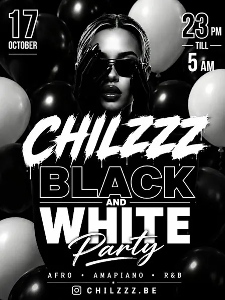 CHILZZZ BLACK AND WHITE PARTY