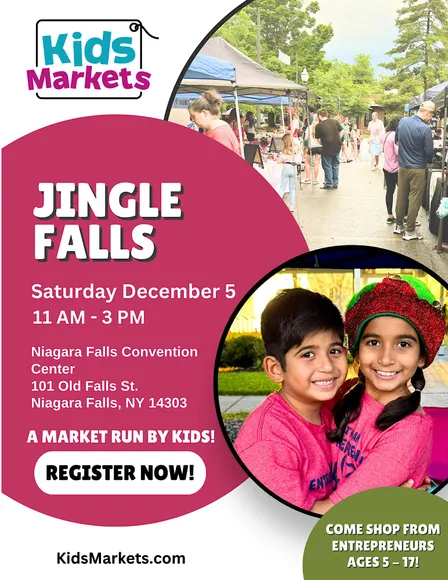 Kids Markets at Jingle Falls