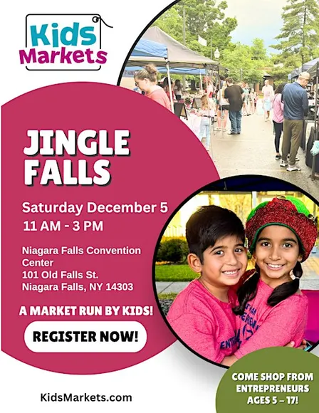Kids Markets at Jingle Falls