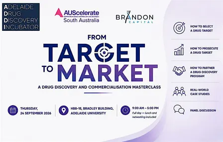 From Target to Market: A Drug Discovery and Commercialisation Workshop