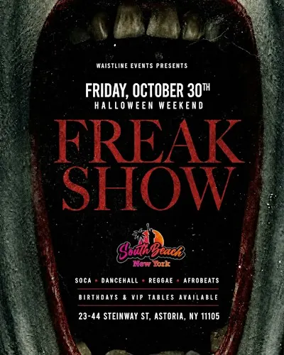 Freak Show Halloween Weekend | Oct 30 - NYC Events Guide