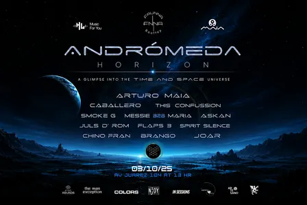 ANDROMEDA HORIZON , A Glimpse into the  TIME & SPACE Universe