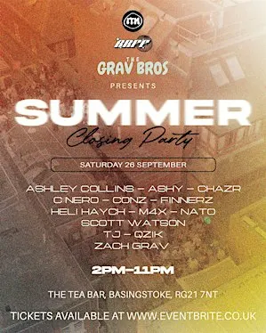 SUMMER CLOSING PARTY 'RRFF - INTHEMIX - THEGRAVBROS'