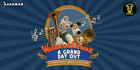 Wallace & Grommit - A Grand Day Out with LIVE brass band soundtrack