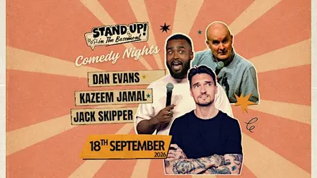 Stand Up Comedy in Southampton Ft. Jack Skipper, Dan Evans & Kazeem Jamal