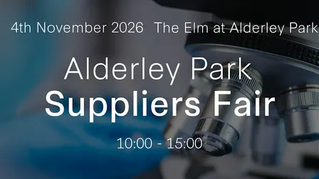Alderley Park Suppliers Fair Autumn 2026 - Delegate Ticket