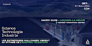 Louvain-la-Neuve | Les entreprises wallonnes et l'Einstein Telescope
