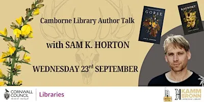 Author Talk with Sam K. Horton at Camborne Library