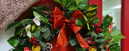 Christmas Wreath Workshop | Fresh Greenery Door Wreath | Newtownabby 5.30pm