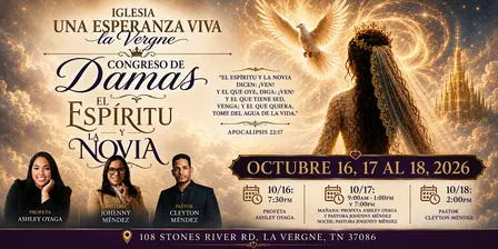 CONGRESO DE DAMAS EL ESPÍRITU Y LA NOVIA