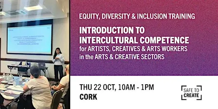 Intro to Intercultural Competence for Artists, Creatives & Arts Workers