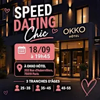 Speed dating chic✨ Répartition par tranches d'âge