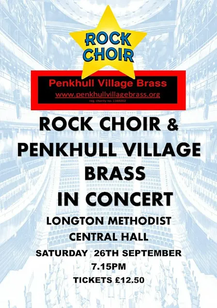Rock Choir with Penkhull Village Brass