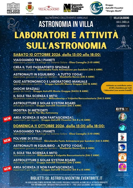 Laboratori ad Astronomia in Villa