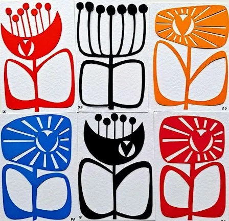 Retro Flowers Papercutting Workshop