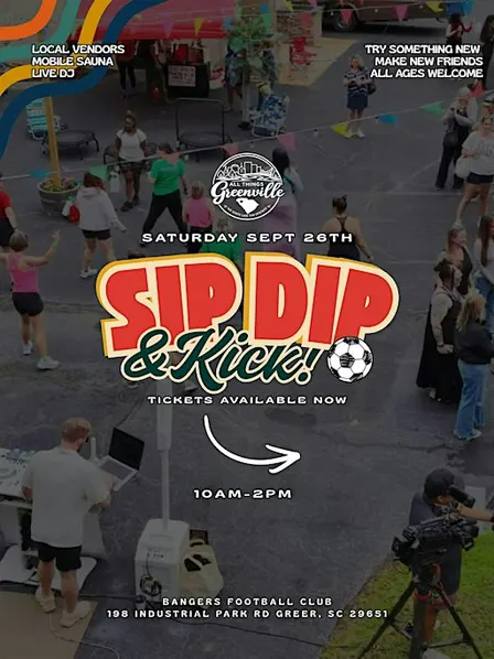 Sip, Dip & Kick: A Wellness Social