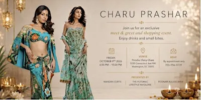 An evening with Charu Prashar