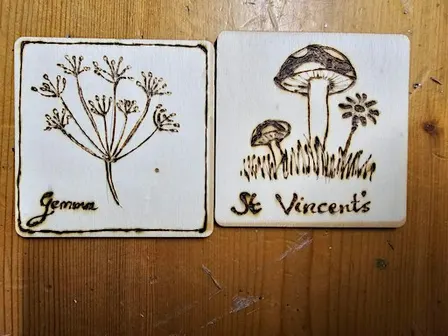 Pyrography - Fryston Community Centre