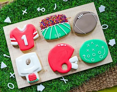 Tailgate Time Cookie Decorating