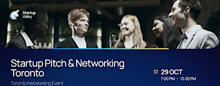Startup Pitch & Networking in Toronto