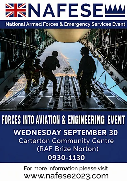 Forces into Aviation and Engineering Event with VTT-WB