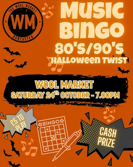 Music bingo - Halloween Special